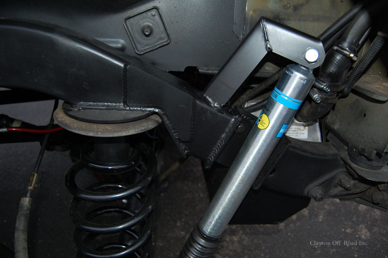 Jeep Wrangler Rear Shock Conversion Kit 1997-2006, TJ/LJ | Clayton Offroad