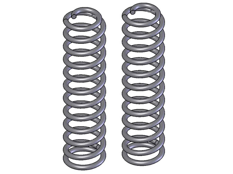 2WD/4WD Pro Comp 55592 3" Front Coil Spring Set for 1984-2001 Jeep Cherokee XJ