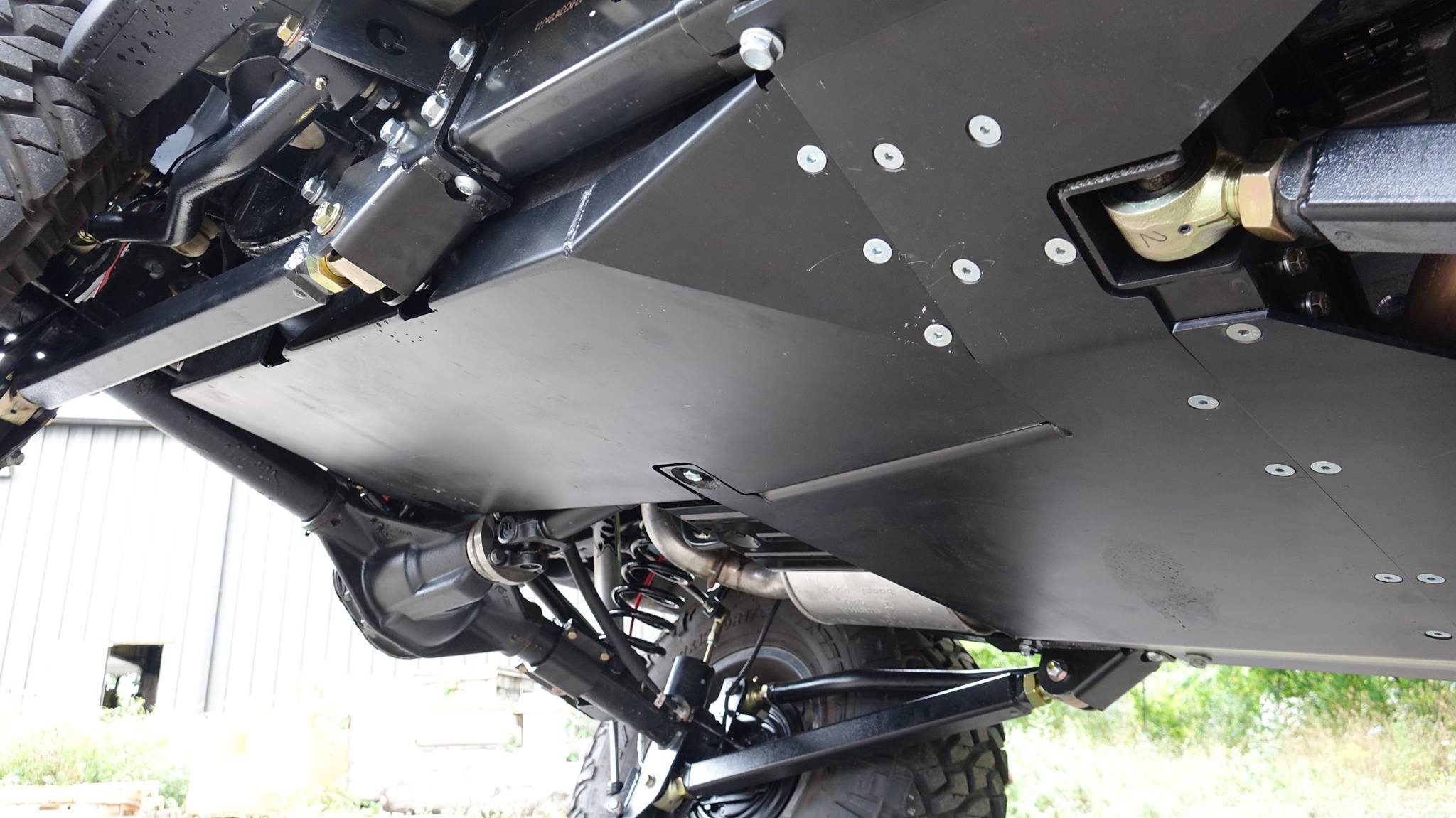 Jeep Wrangler Gas Tank Skid Plate 2 Door 2007-2018, JK | Clayton Offroad