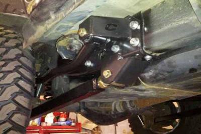 Jeep Wrangler Rear Frame Brackets 2007-2018, JK | Clayton Offroad