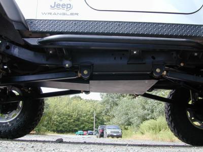 Jeep Wrangler Transfer Case Skid Plate 1997-2006, TJ | Clayton Offroad